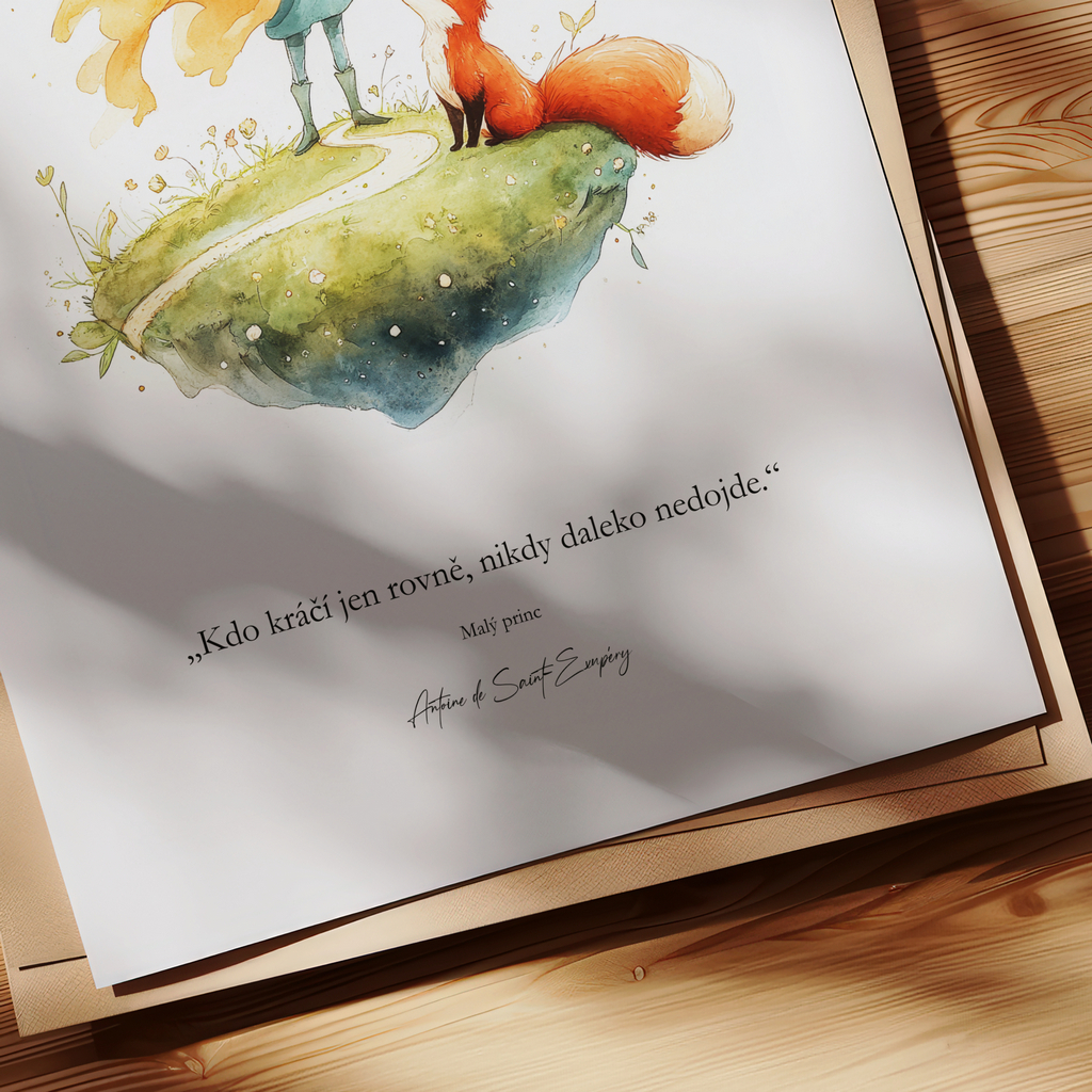 detsky plakat maly princ4